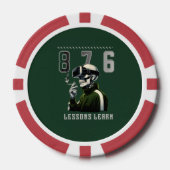 876 LESSONS LEARN Poker Chip (Vorderseite)