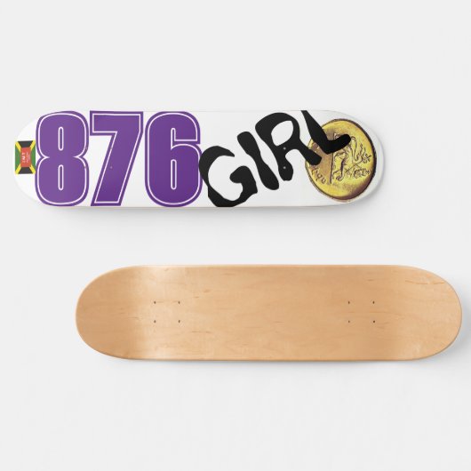 876 MÄDCHEN-Skateboard Skateboard (Horizontal)