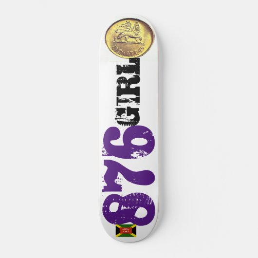 876 MÄDCHEN-Skateboard Skateboard (Vorderseite)