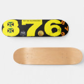 876 OFFIZIELL 8.17.23 8 1/4" Skateboard Deck (Horizontal)