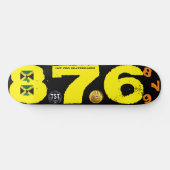876 OFFIZIELL 8.17.23 8 1/4" Skateboard Deck (Horizontal)