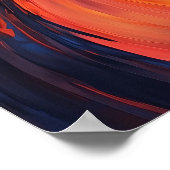 877 Abstrakt Poster (Ecke)