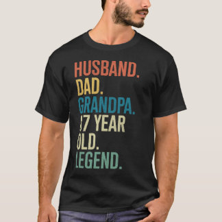 87. Geburtstag Ehemann Vater Opa 87 Jahre alte Leg T-Shirt