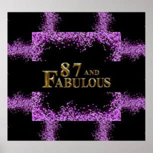 87. Geburtstag Poster