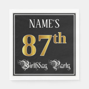 87. Geburtstagsparty - Extravagantes Drehbuch, Imi Serviette
