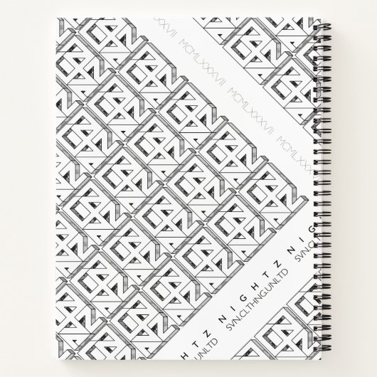 87. & Nightz Notizblock (Rückseite)