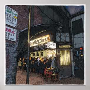 87:Rashomon/Shimbashi Poster