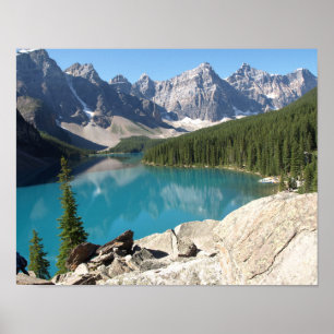 880659 NATURLANDSCHAFTEN BERGE SEEN EVERGREEN POSTER