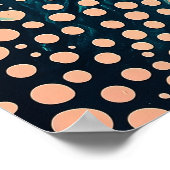 884 Abstrakt Poster (Ecke)