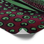 887 Abstrakt Poster (Ecke)