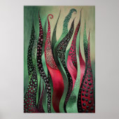 887 Abstrakt Poster (Vorne)