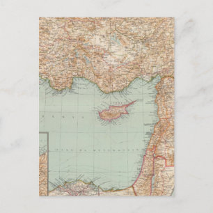 8889 Türkei, Syrien, Palästina Postkarte