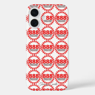 888 Angelnummer Wohlstand iPhone 16 Hülle