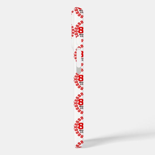 888 Angelnummer| Wohlstand Case-Mate iPhone Hülle (Rückseite / Links)