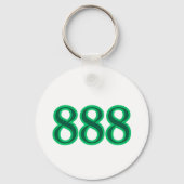 888 Engelszahl Geld Schlüsselanhänger (Vorderseite)