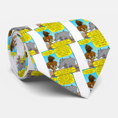 889 Rhino Phallus-Cartoon Krawatte (Gerollt)