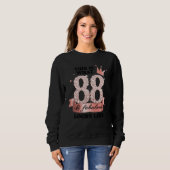 88 & Fabulous I Rose And White Party Group Candid Sweatshirt (Vorne ganz)
