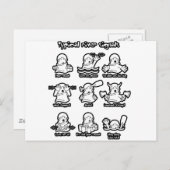 88_Fluss_signale2 Postkarte (Vorne/Hinten)