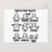 88_Fluss_signale2 Postkarte (Vorderseite)