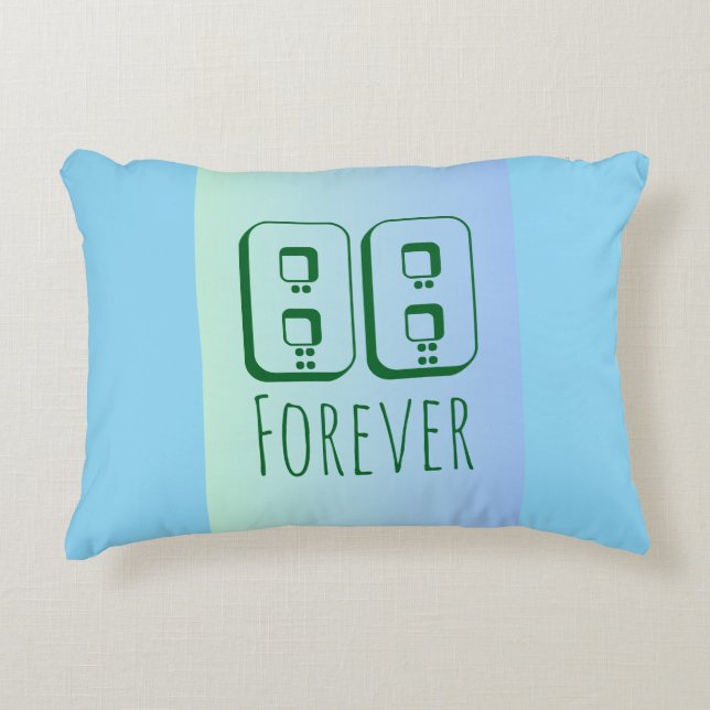 88 Forever Accent Pillow Dekokissen (Vorderseite)