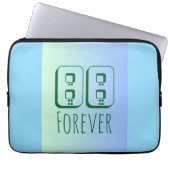 88 Forever Electronics-Tasche Laptopschutzhülle (Vorderseite)