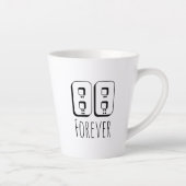 88 Forever Latte Mug Milchtasse (Rechts)