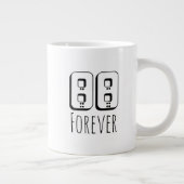 88 Forever Spezial-Mug Jumbo-Tasse (Rechts)