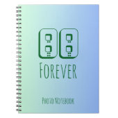 88 Forever Spiral-Foto-Notizbuch Notizblock (Vorderseite)