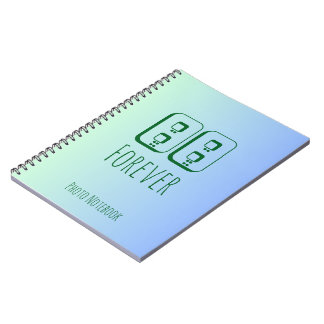 88 Forever Spiral Photo Notebook Notizblock