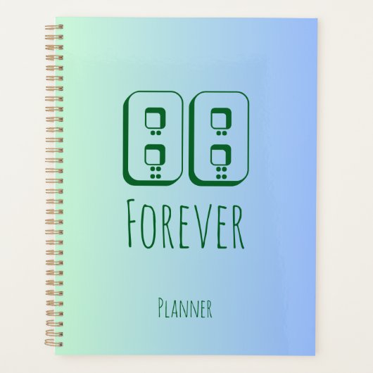 88 Forever Spiral Photo Notebook Planer (Vorderseite)