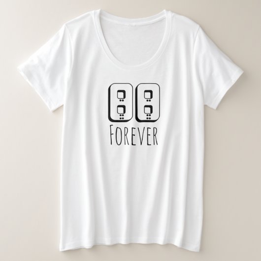 88 Forever T - Shirt (Design vorne)
