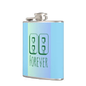 88 Forever Vinyl umhüllte Flasche Flachmann (Links)