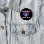 88. Geburtstag des Weg-66 Button (Beispiel)