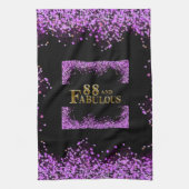 88. Geburtstag Geschirrtuch (Vertikal)