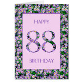 88. Geburtstag Lila Daisies (Vorne)