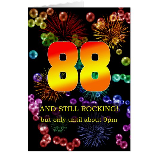 88. Geburtstag noch rocken (Vorne)