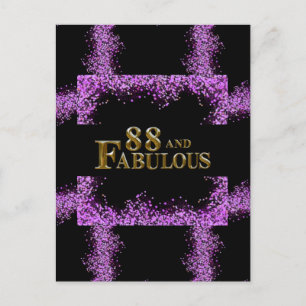 88. Geburtstag  Postkarte