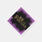 88. Geburtstag Serviette (Ecke)