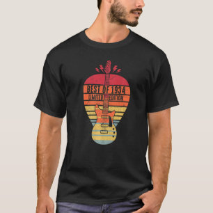 88 Jahre alt Geburtstag Best of 1934 Gitarre T-Shirt
