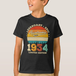 88 Jahre alt Phantastisch seit 1934 88. Geburtstag T-Shirt