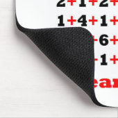 88 Jahre alte Schwarz-Rot- Mousepad (Ecke)