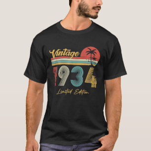 88 Jahre alte Vintage 1934 Limited Edition 88. T-Shirt