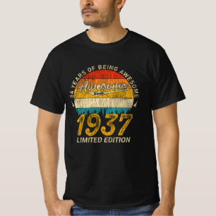 88 Jahre alter Tag 1937 Phantastisches 88. Geburts T-Shirt