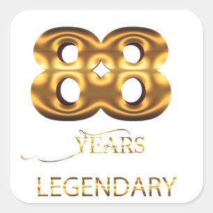 88 Jahre legendärer Aufkleber