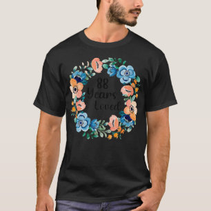 88 Jahre Liebe Mama Oma 88 Jahre alt 88. Geburtsta T-Shirt