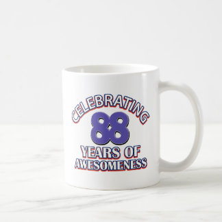 88-jährige Geschenkentwürfe Kaffeetasse