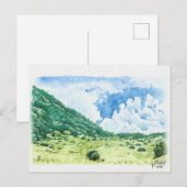 88: Mt. Yatsugatake Postkarte (Vorne/Hinten)