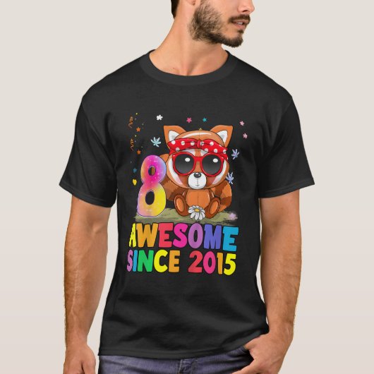 88. Phantastisch seit 2015 T-Shirt (Vorderseite)