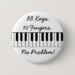 88 Schlüssel., 10 Finger., kein Problem! Button