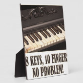 88 Schlüssel, 10 Finger, kein Problem! Fotoplatte (Seite)